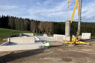 Neubau eines Jungviehstalles in St.Georgen